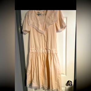 Gunne Sax Drop Waist 20s Style Dress